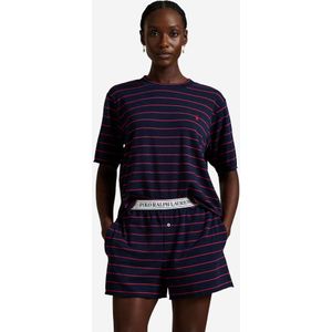 Polo Ralph Lauren Pyjama 'Club Terry'  navy / rood
