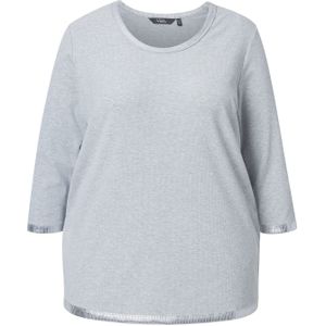 Ulla Popken Shirt  lichtgrijs