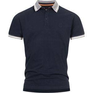 INDICODE JEANS Shirt 'Jamie'  nachtblauw / wit