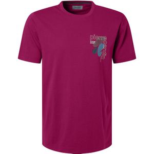 PIERRE CARDIN Shirt  lichtblauw / cyclaam / wit