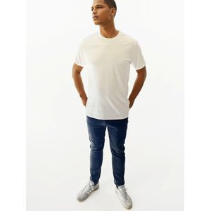 A Question Of (AQO) Shirt 'Anders Tee Garment Dyed'  offwhite