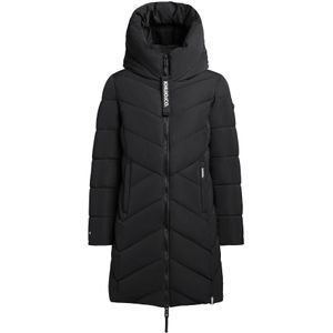 khujo Wintermantel 'Darka2-YM'  zwart
