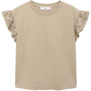 MANGO Shirt 'VOLI'  lichtbruin