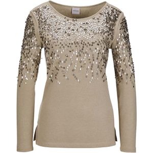 MADELEINE Sweatshirt  beige / goud