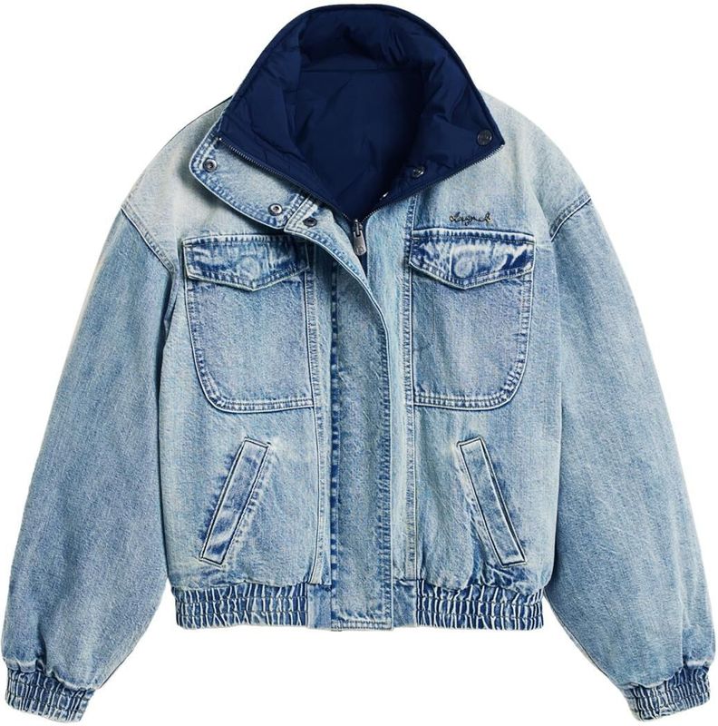 Desigual Tussenjas  blauw