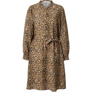 ABOUT YOU Jurk 'Carmen'  beige / bruin / zwart