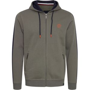 FQ1924 Sweatvest  roestbruin / olijfgroen / donkergroen / zwart