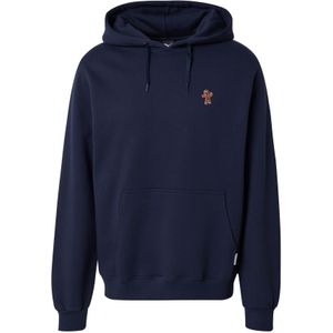 Iriedaily Sweatshirt 'Cookieman'  beige / donkerblauw / bruin / groen