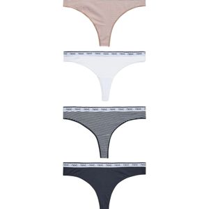 Next String  blauw / pink / wit