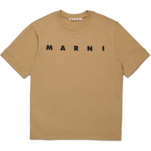 Marni - Shirt - Donkerbeige / Zwart