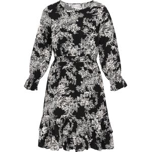 FELIPA Jurk 'Fashion Look'  zwart / wit
