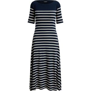 Lauren Ralph Lauren Jurk  navy / wit