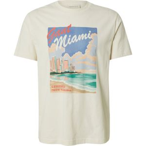 GANT Shirt  crème / turquoise / lichtblauw / lichtrood