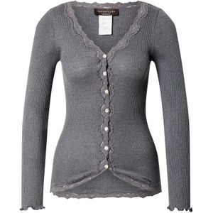 rosemunde Gebreid vest  donkergrijs