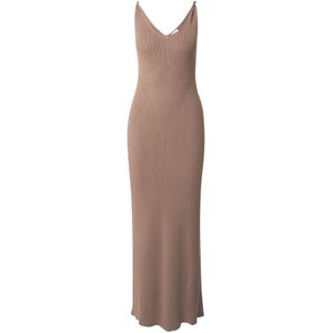 ABOUT YOU x Toni Garrn Gebreide jurk 'Irene'  taupe