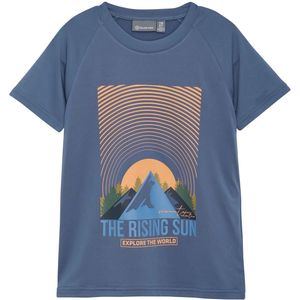 COLOR KIDS Shirt  blauw / pink