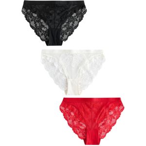 Next Slip  rood / zwart / wit