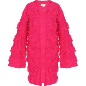 IZIA Gebreid vest  pink