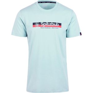 SPITZBUB Shirt  pastelblauw / donkerblauw / rood