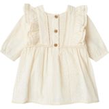 Romper - Jurkje - Lange Mouwen - Regular Fit - Geborduurd