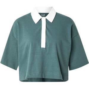 GAP Shirt  smaragd / wit