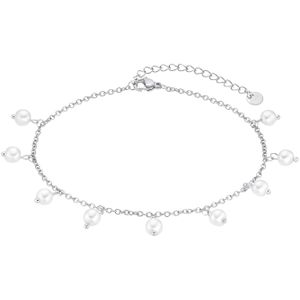 Heideman Voetsieraden 'Jakleen'  zilver / wit