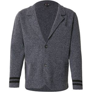 Key Largo Gebreid vest 'ALREADY'  antraciet