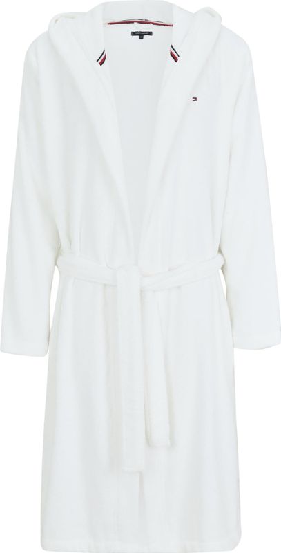 Tommy Hilfiger - Badjas - Rood/Zwart/Wit - Kort