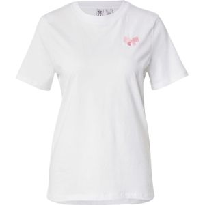 PIECES Shirt 'PCRIA'  rosa / wit