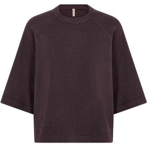 Soyaconcept Trui  lila gemêleerd