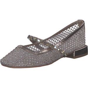 Alma En Pena Ballerina met riempjes  brons