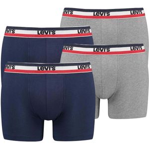LEVI'S ® Boxershorts  blauw / grijs gemêleerd / rood / zwart / wit
