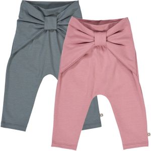Müsli by GREEN COTTON Broek  donkergrijs / rosa