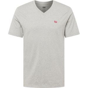 V-hals T-shirt - Zwart - 100% Katoen - Standaard Pasvorm