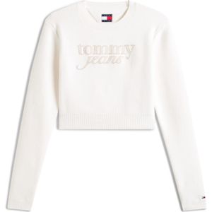 Tommy Jeans Trui  beige / navy / rood / wit