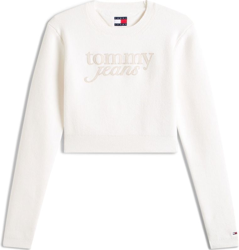 Tommy Jeans Trui  beige / navy / rood / wit