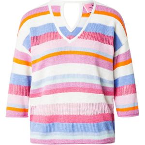 LIEBLINGSSTÜCK Trui 'Arantxa'  lichtblauw / kreeft / pink / rosa