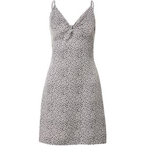 A LOT LESS Zomerjurk 'Lynn'  zwart / wit