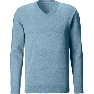 H.I.S Trui  blauw gemêleerd
