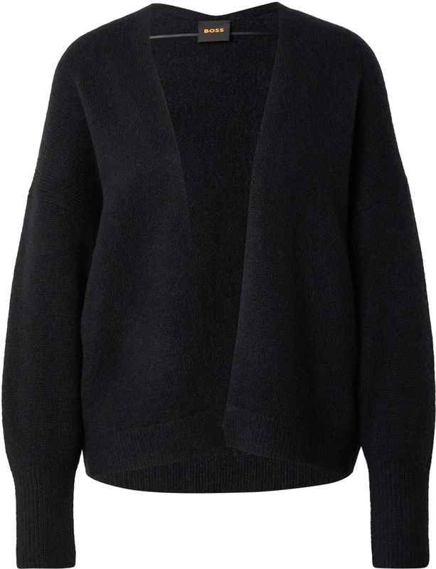 BOSS Gebreid vest 'Falescanas'  zwart