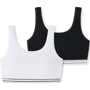 SCHIESSER BH  zwart / wit