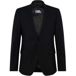 Karl Lagerfeld Business-colbert  zwart