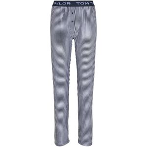 TOM TAILOR - Florence Mix & Match - Lange Loungewear Broek - Blauw