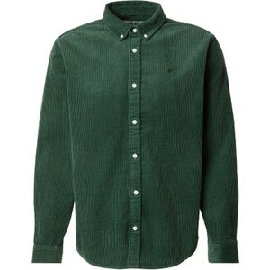 Carhartt WIP - L/S Madison Cord Shirt - Groen - Overhemd