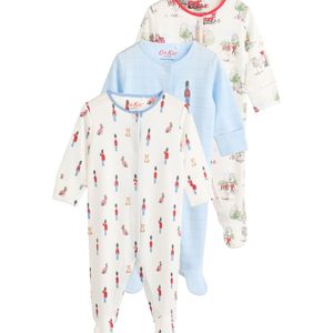 Next Rompertje/body  lichtblauw / rood / wolwit