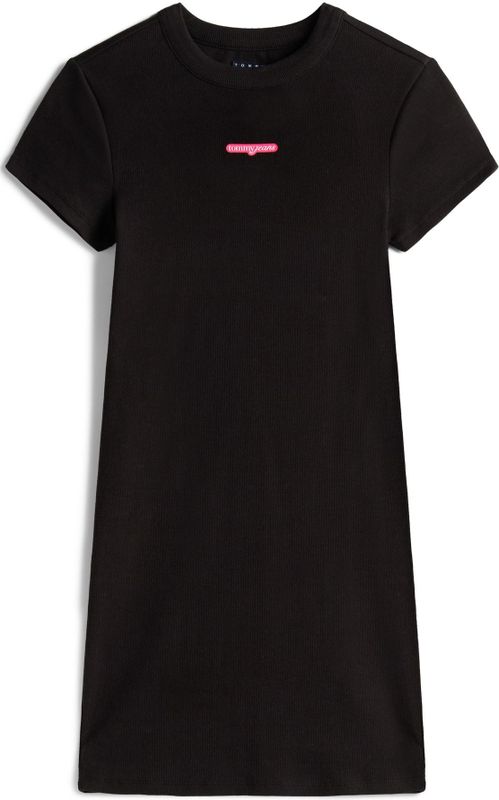 Tommy Jeans - Jurk - Lichtroze - Jersey