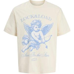 JACK & JONES Shirt  lichtblauw / wit