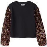 Pailletten Sweatshirt - O-hals - Lange Mouwen - Loose Fit