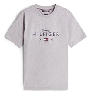 TOMMY HILFIGER Shirt 'BRAND LOVE'  marine / grijs / rood