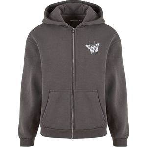 MT - Upscale - Sweatvest - Donkergrijs - Capuchon - Ritssluiting